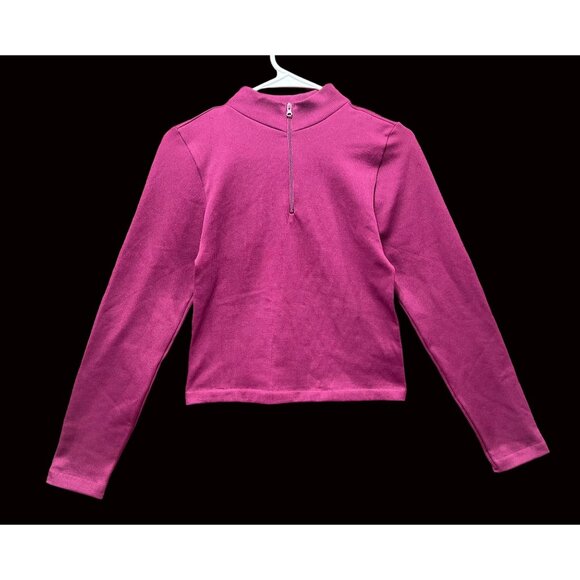 Rue 21 - Women's 1/2 Zip Long Sleeve Shirt - Purple - Extra Large - Picture 1 of 13